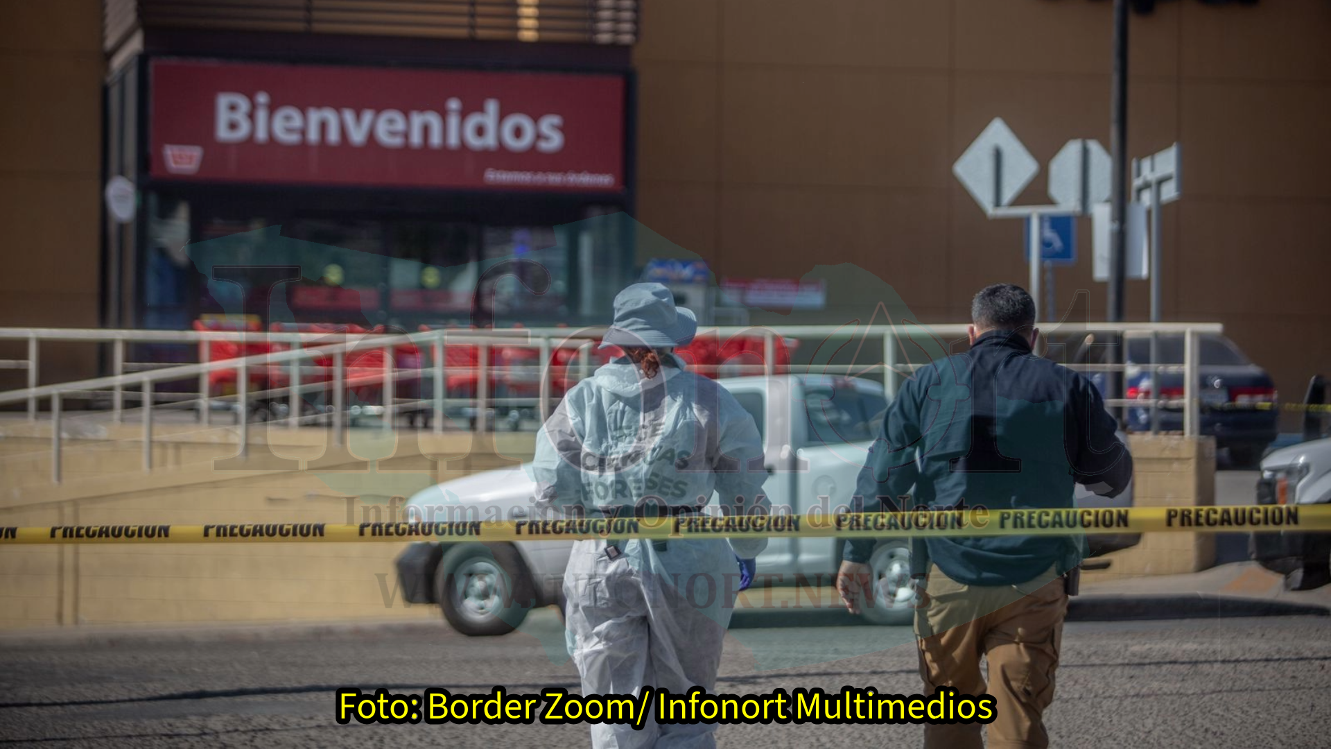 Hombre es asesinado en la entrada de una tienda de autoservicio, en colonia Presidentes