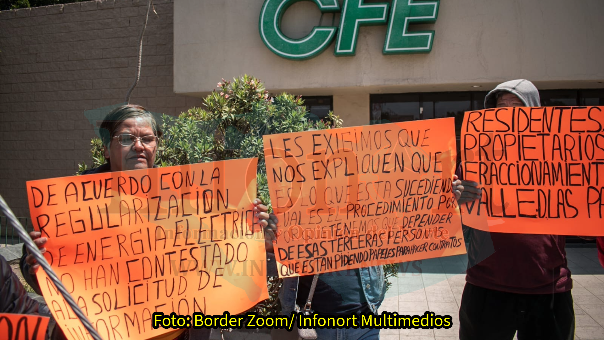 Habitantes de Ciudad Valle de las Palmas denuncian irregularidades en la instalación de luz