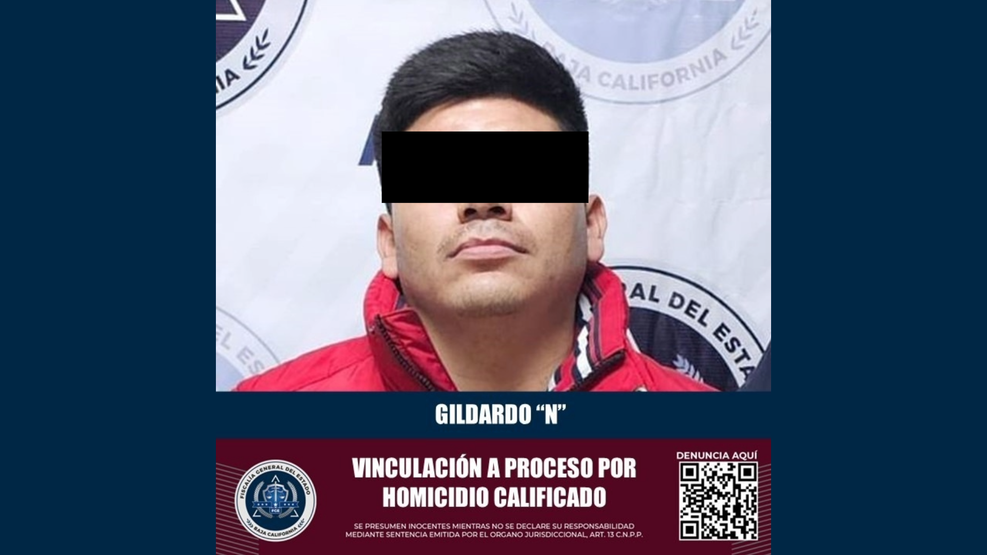 Vinculan a proceso a hombre por homicidio con ventaja, en Tijuana