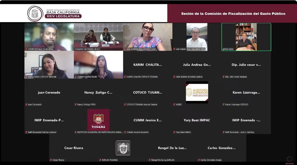 Avala Comisión de Fiscalización dictámenes relativos a cuenta pública 2022