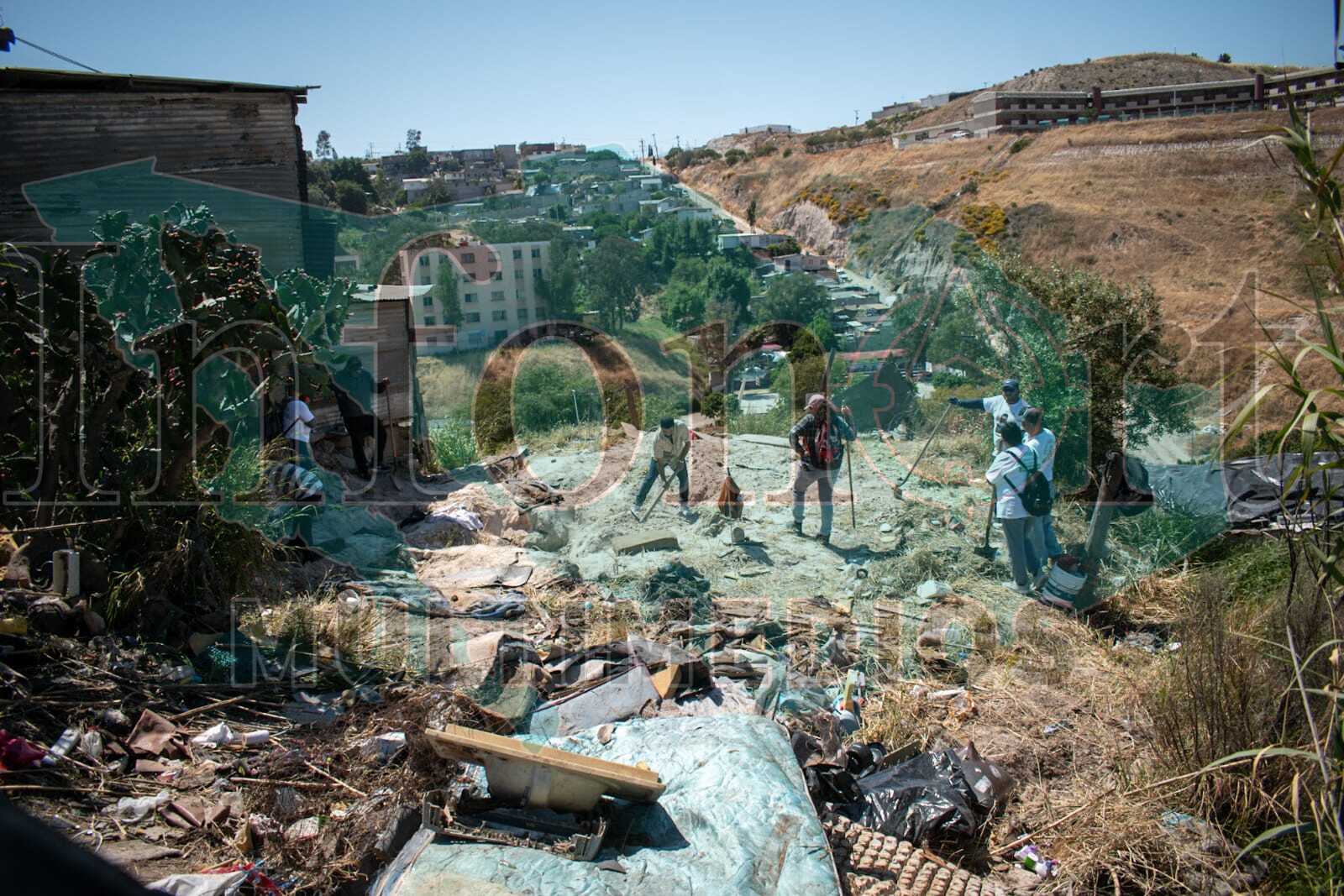 Continúa la búsqueda en la fosa clandestina de Infonavit Cachanillas