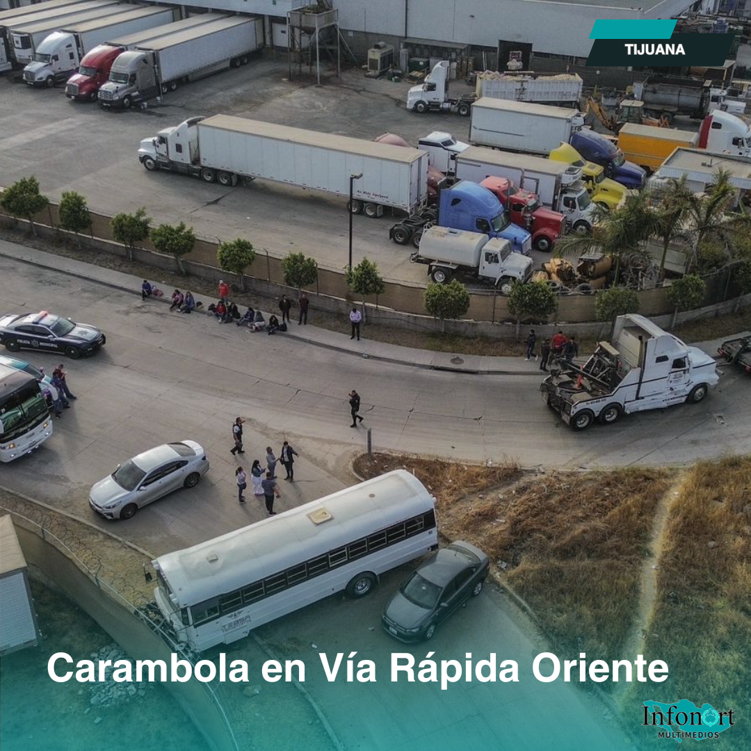 Carambola en Vía Rápida Oriente