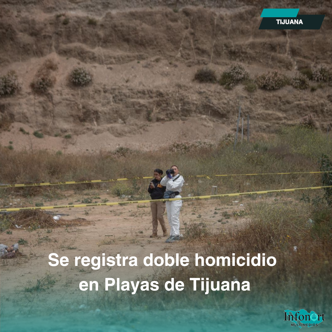 Se registra doble homicidio en Playas