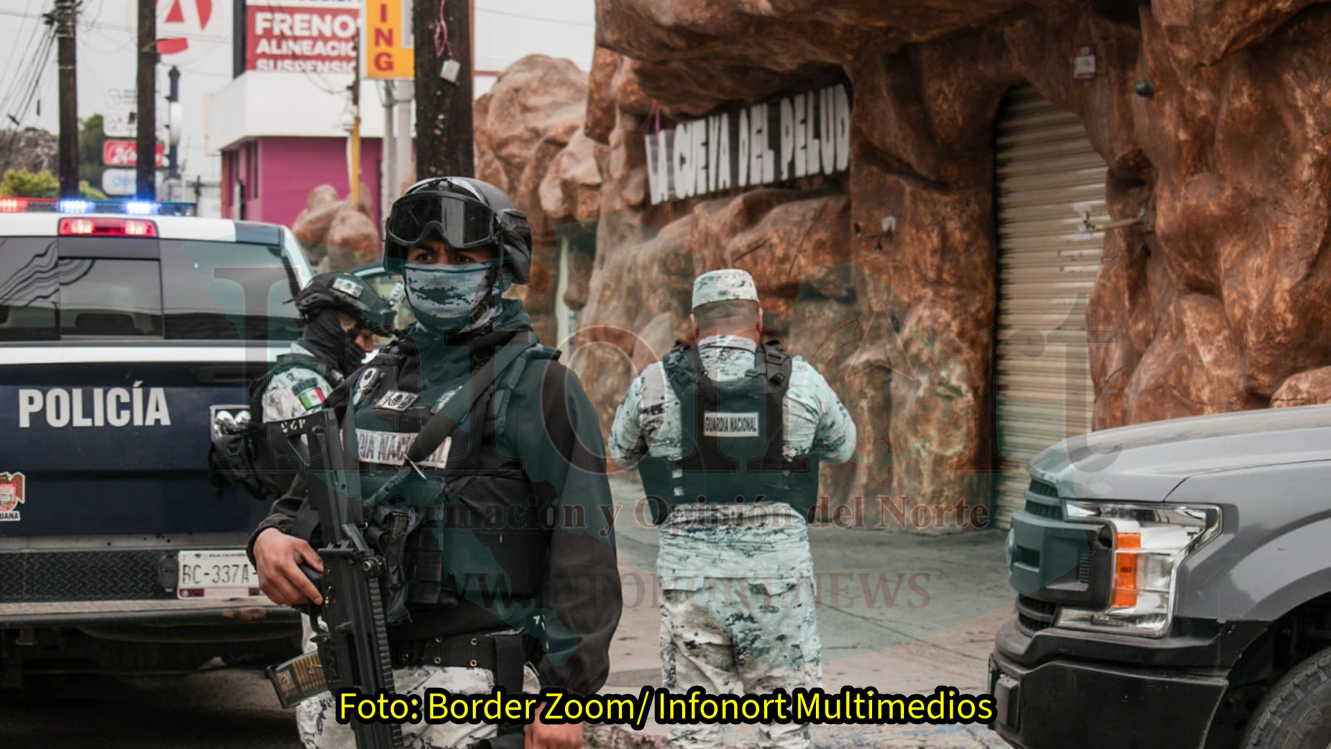 Balean a dos hombres al interior de la Cueva del Peludo