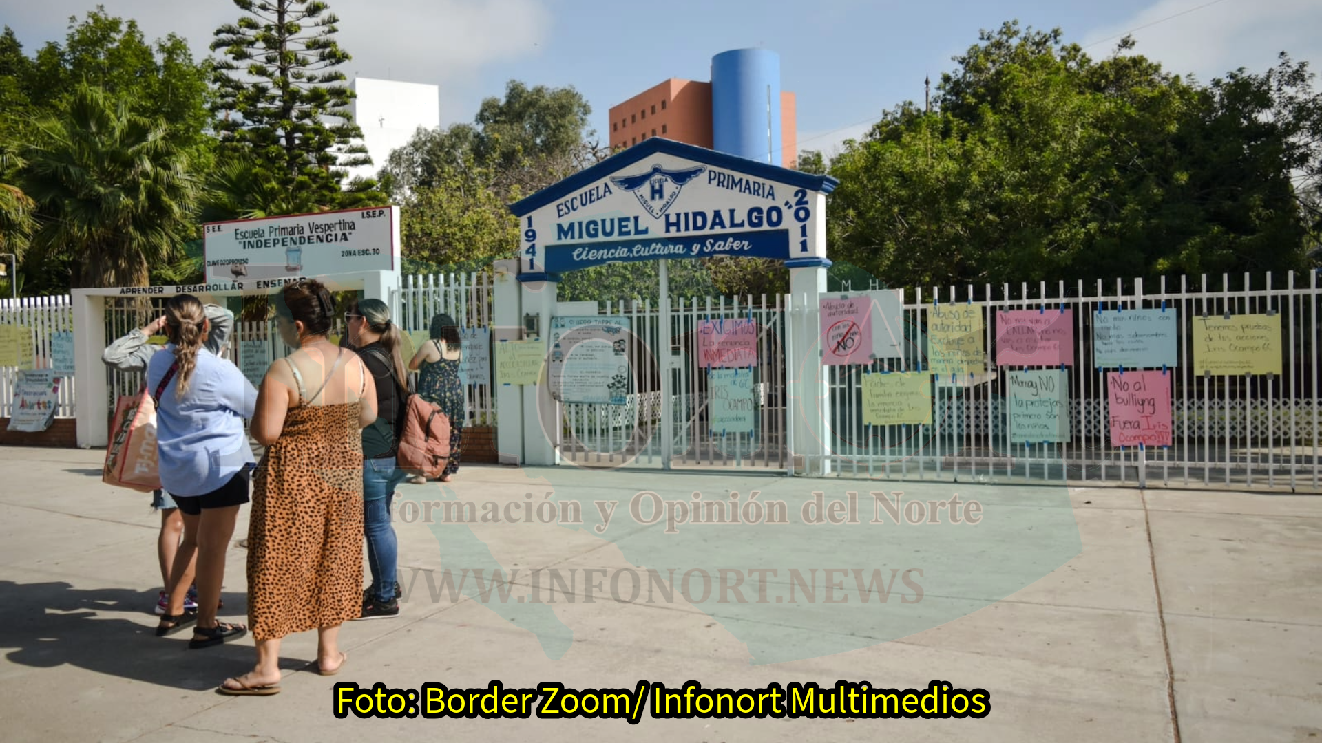 Denuncian padres a maestra por abuso y acoso a sus hijos en primaria Miguel Hidalgo