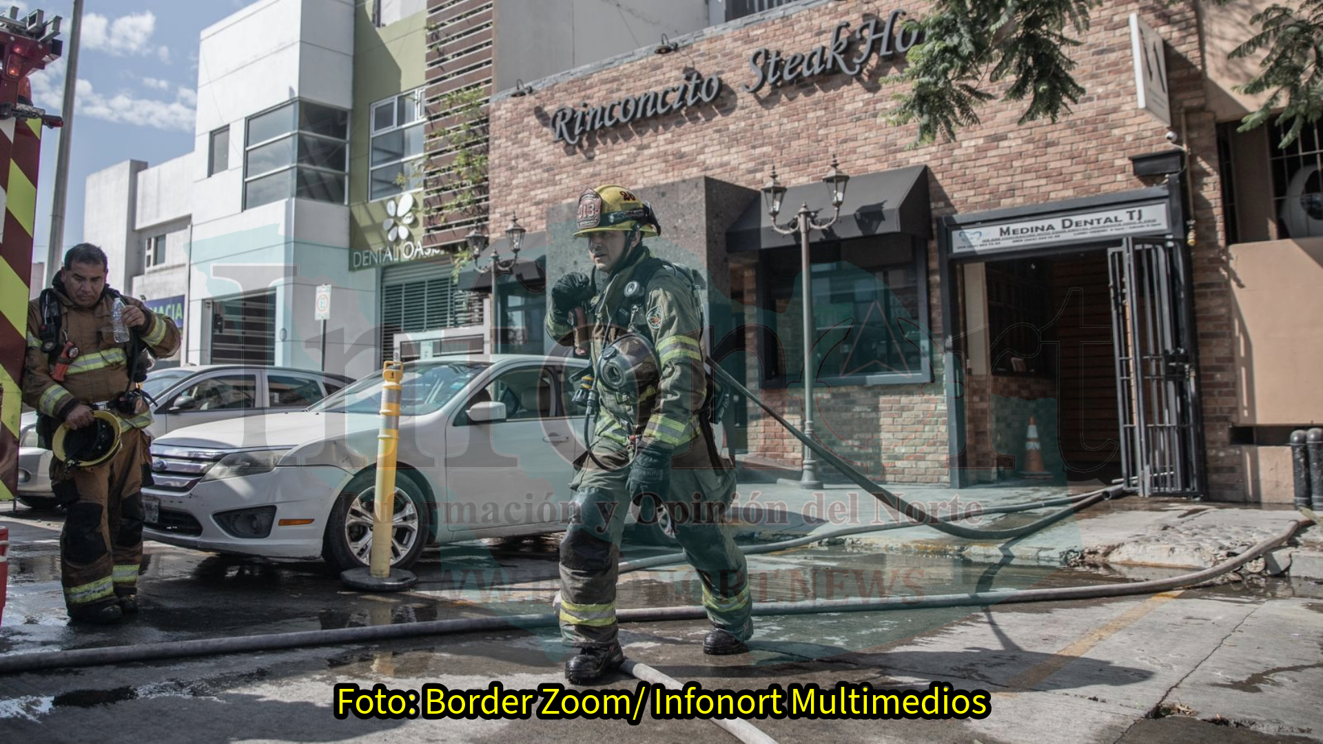 Se registra conato de incendio en consultorio dental de Zona Río