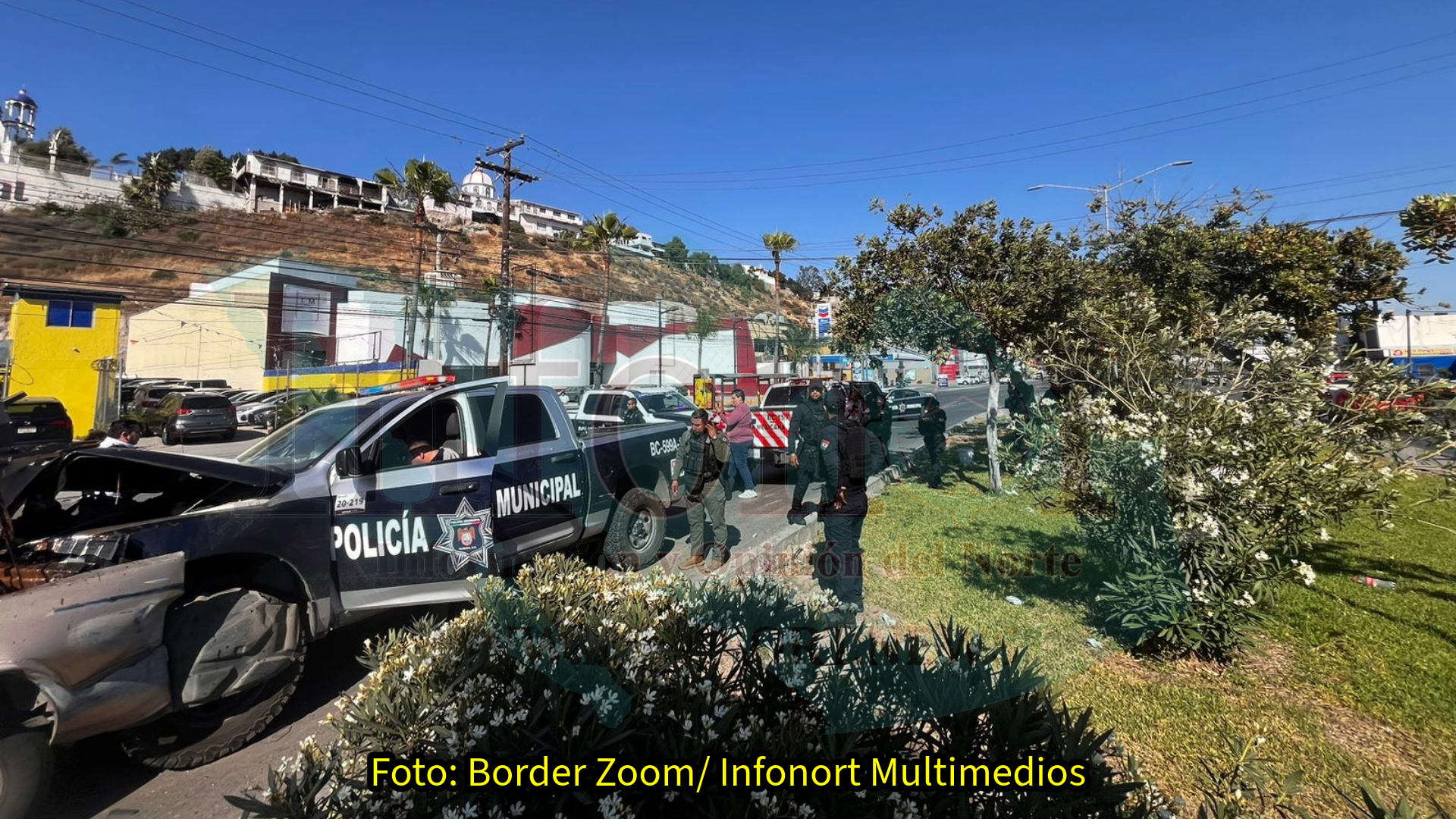 Se registra carambola de 6 vehículos sobre bulevar Insurgentes