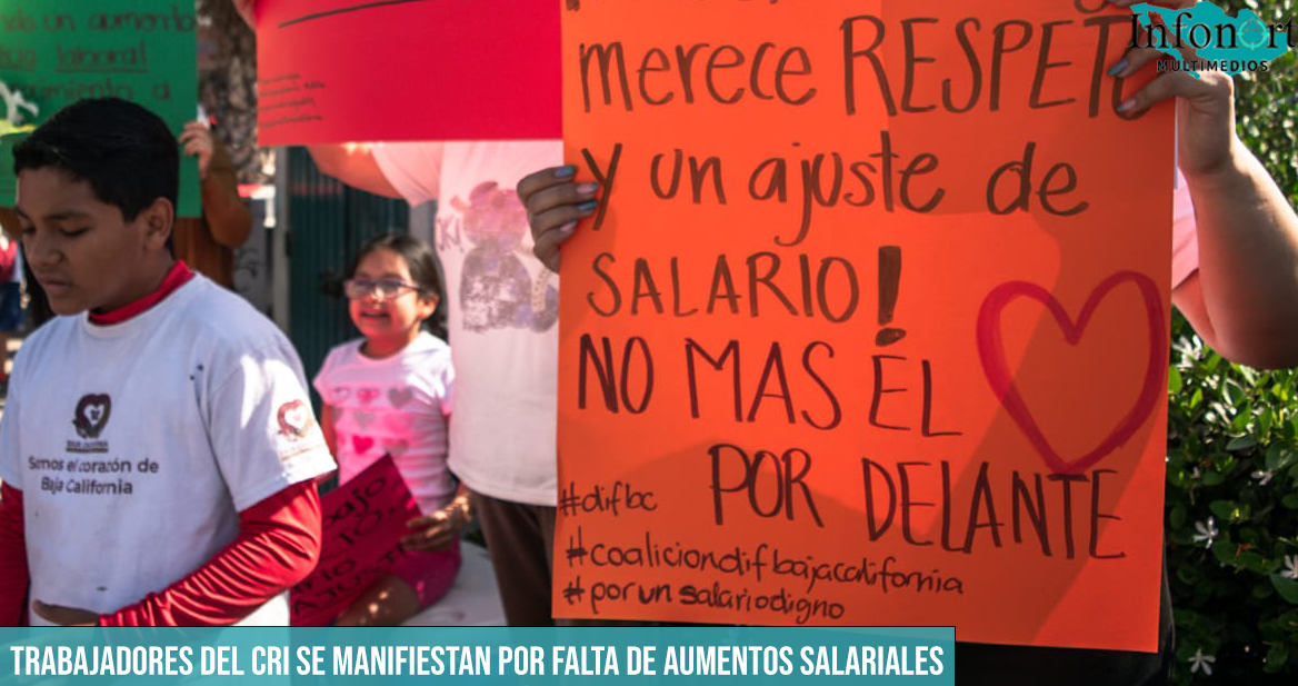Trabajadores del CRI se manifiestan por falta de aumentos salariales