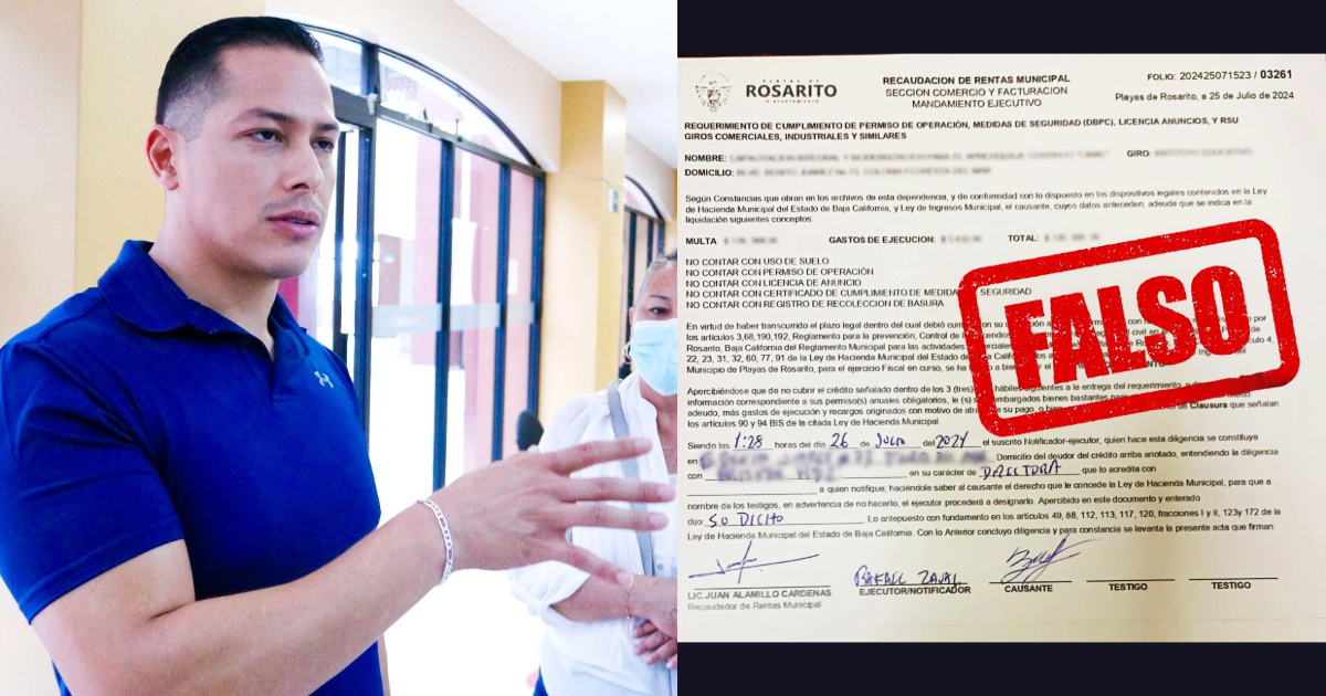 Alerta Gobierno Municipal de falsos notificadores de Recaudación de Rentas