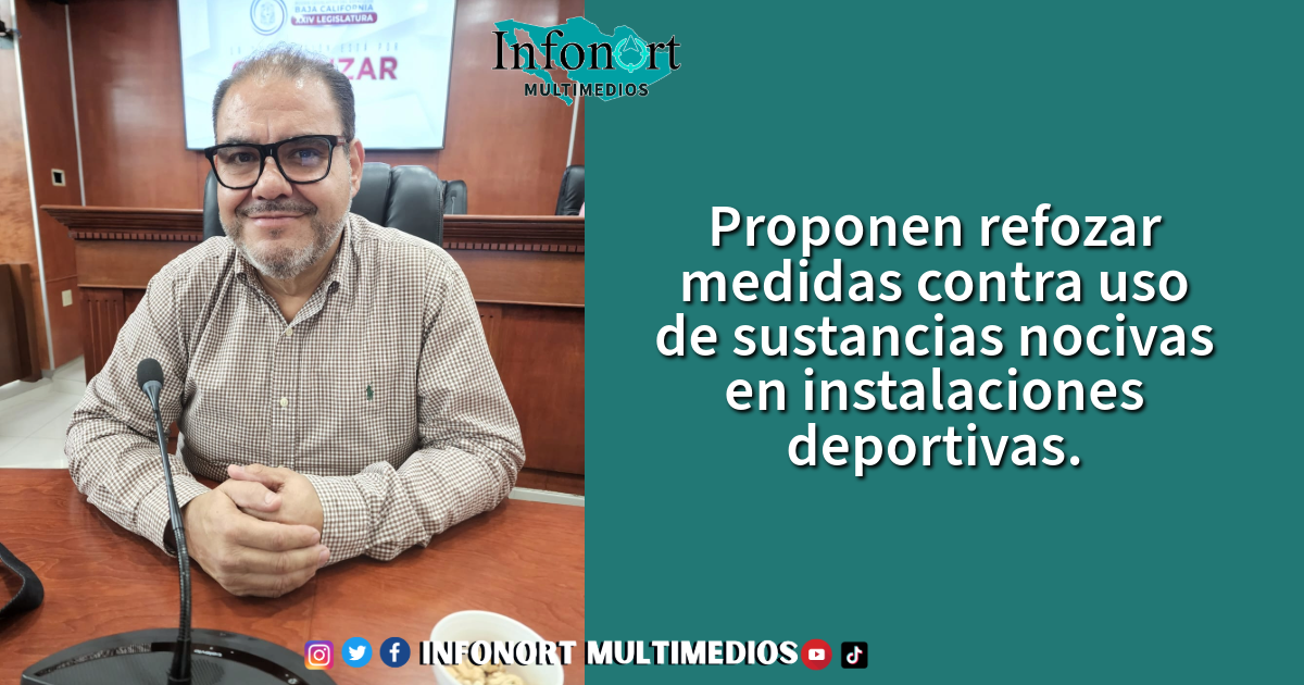 Proponen refozar medidas contra uso de sustancias nocivas en instalaciones deportivas