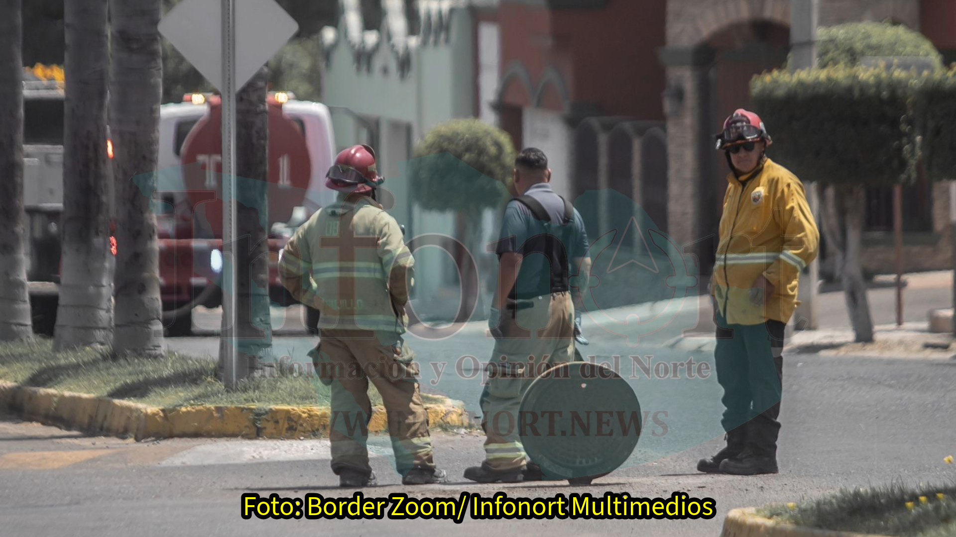 Explotan alcantarillas en fraccionamiento Agua Caliente