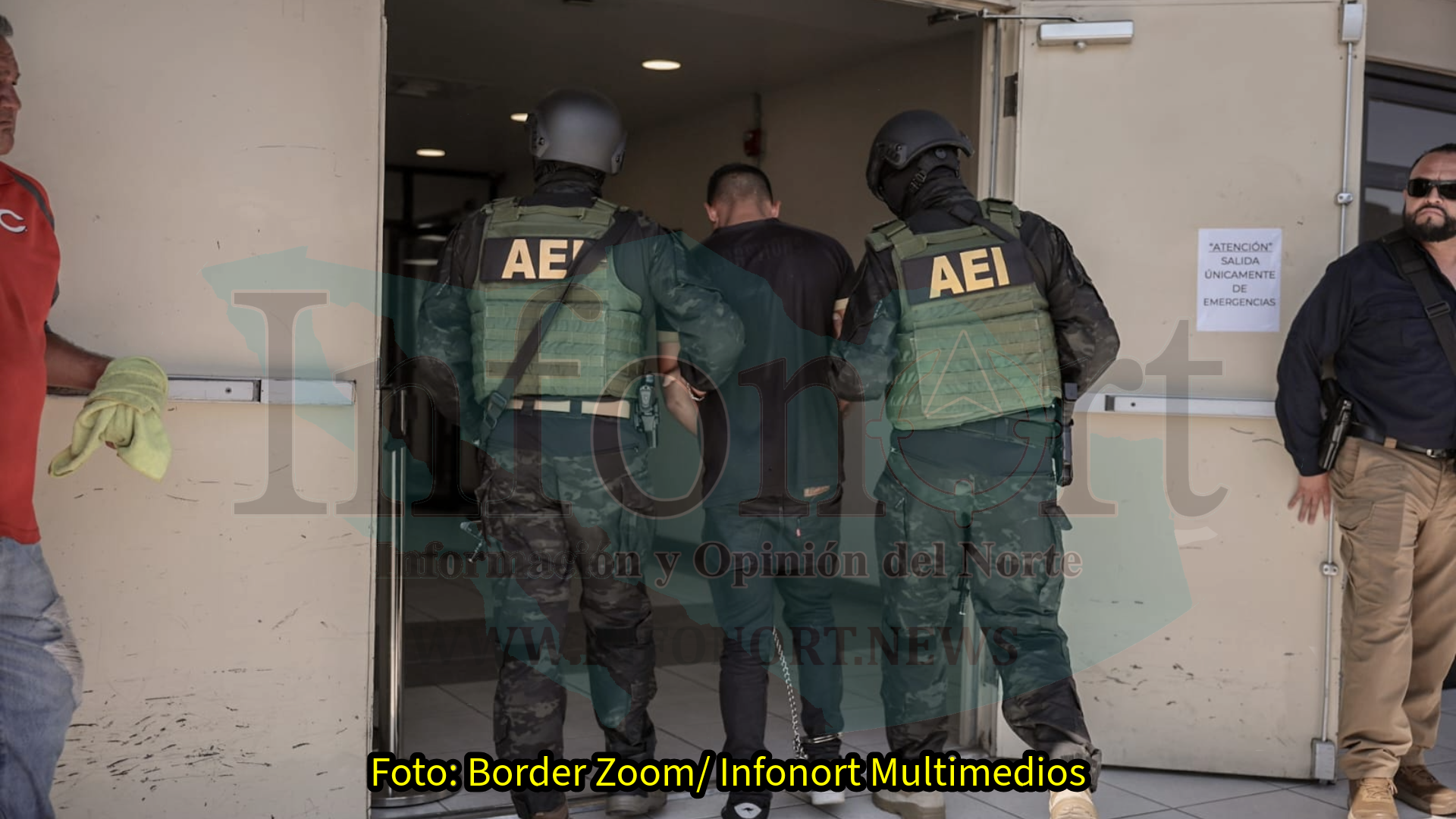 Entregan a Fiscalía General de Baja California a presento feminicida de Paola Andrea