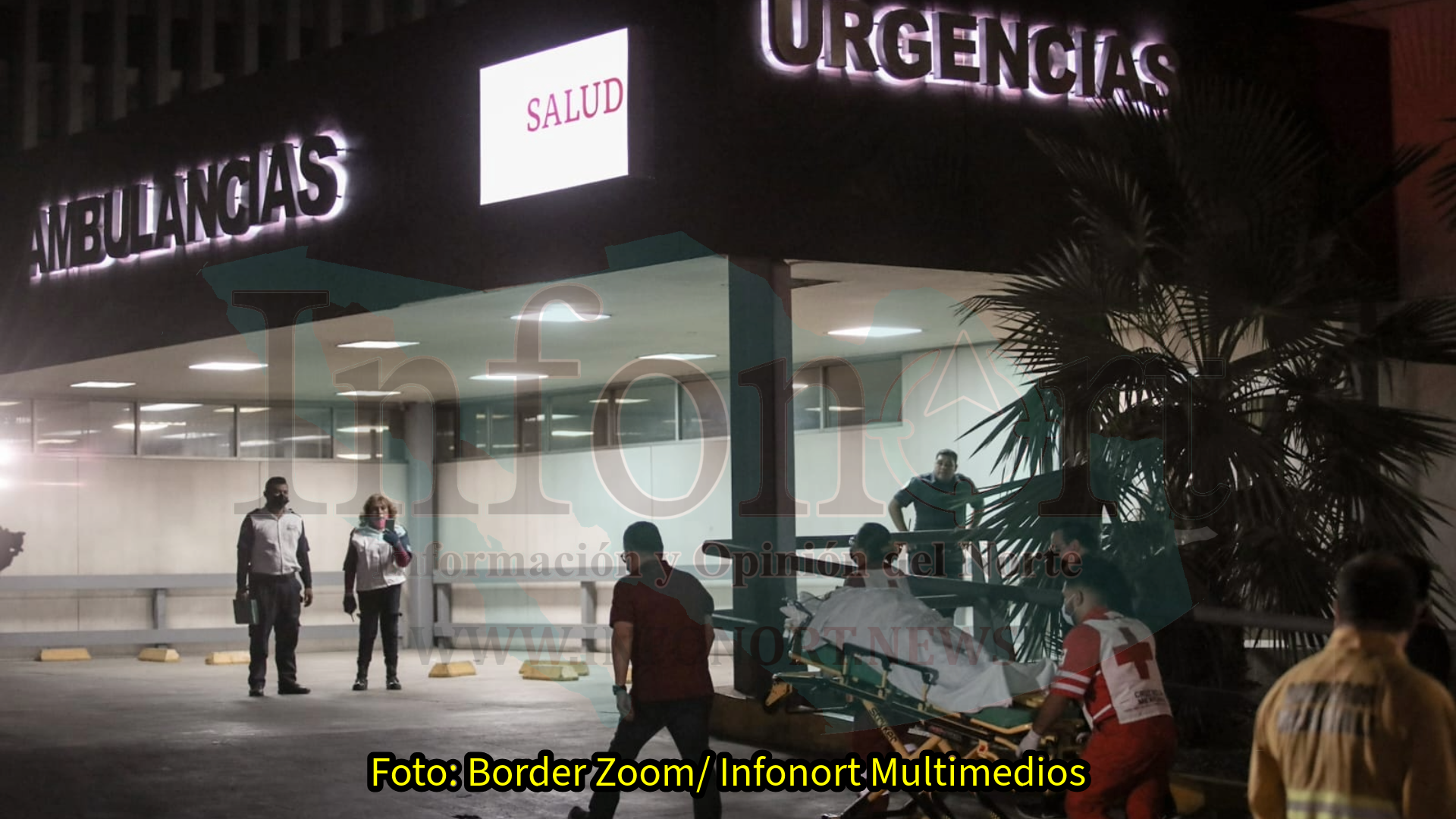 Atiende Hospital General de Mexicali a pasajeros graves de volcadura de camión de pasajeros