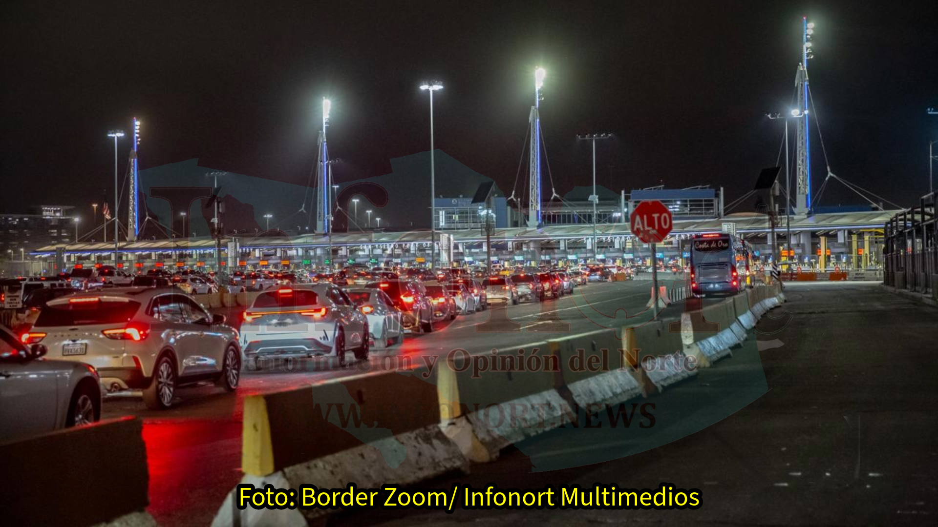 Detenido el cruce a EU; reportan falla en sistema del CPB