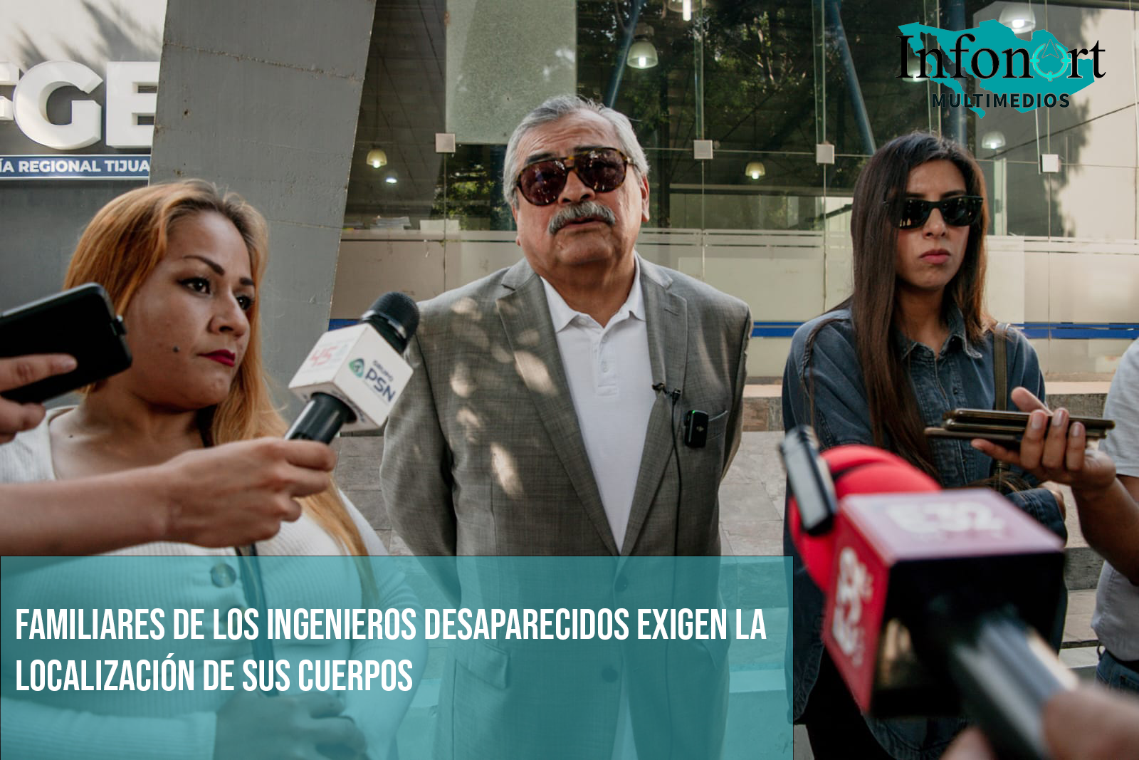 Familiares de los ingenieros desaparecidos exigen la localización de sus cuerpos a las autoridades