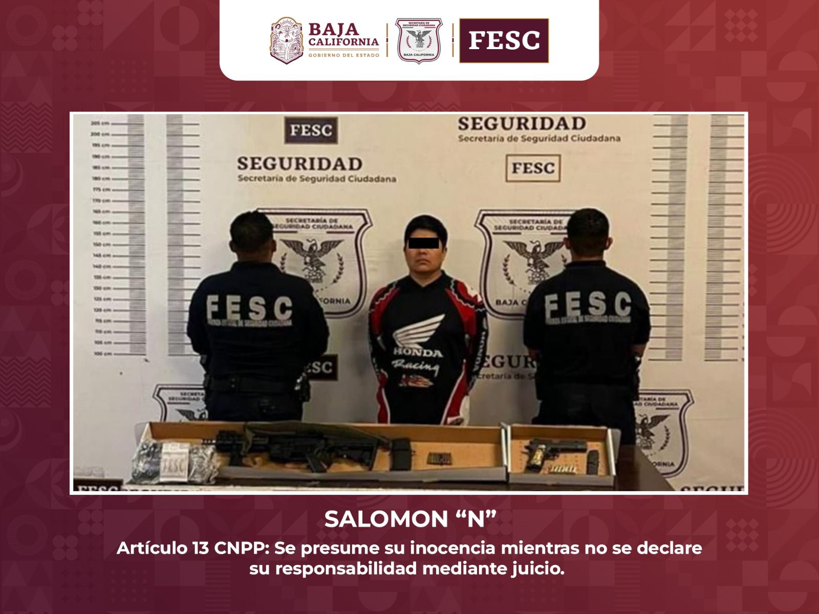 Detienen a hombre armado gracias a denuncia anónima, en Tijuana