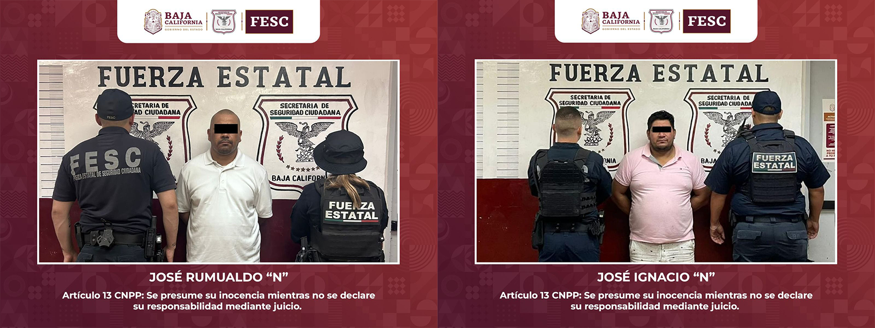 DETIENE ESCUADRÓN VIOLETA A DOS INDIVIDUOS POR VIOLENCIA EN CONTRA DE MUJERES