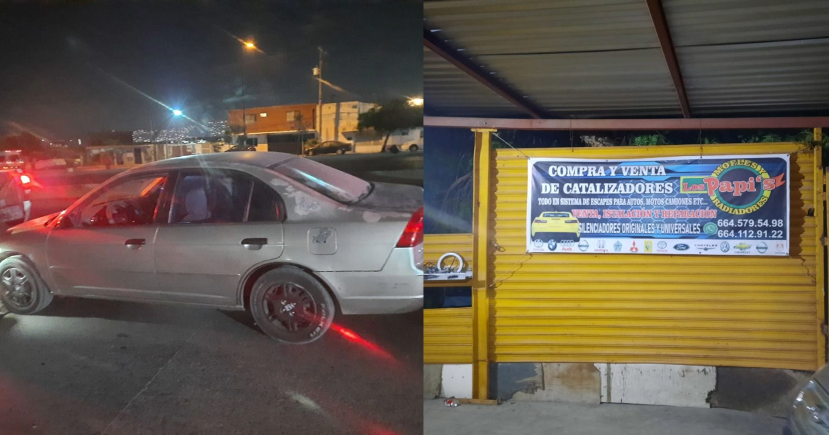 Detienen a hombre y recuperan vehículos robados tras cateos, en Tijuana