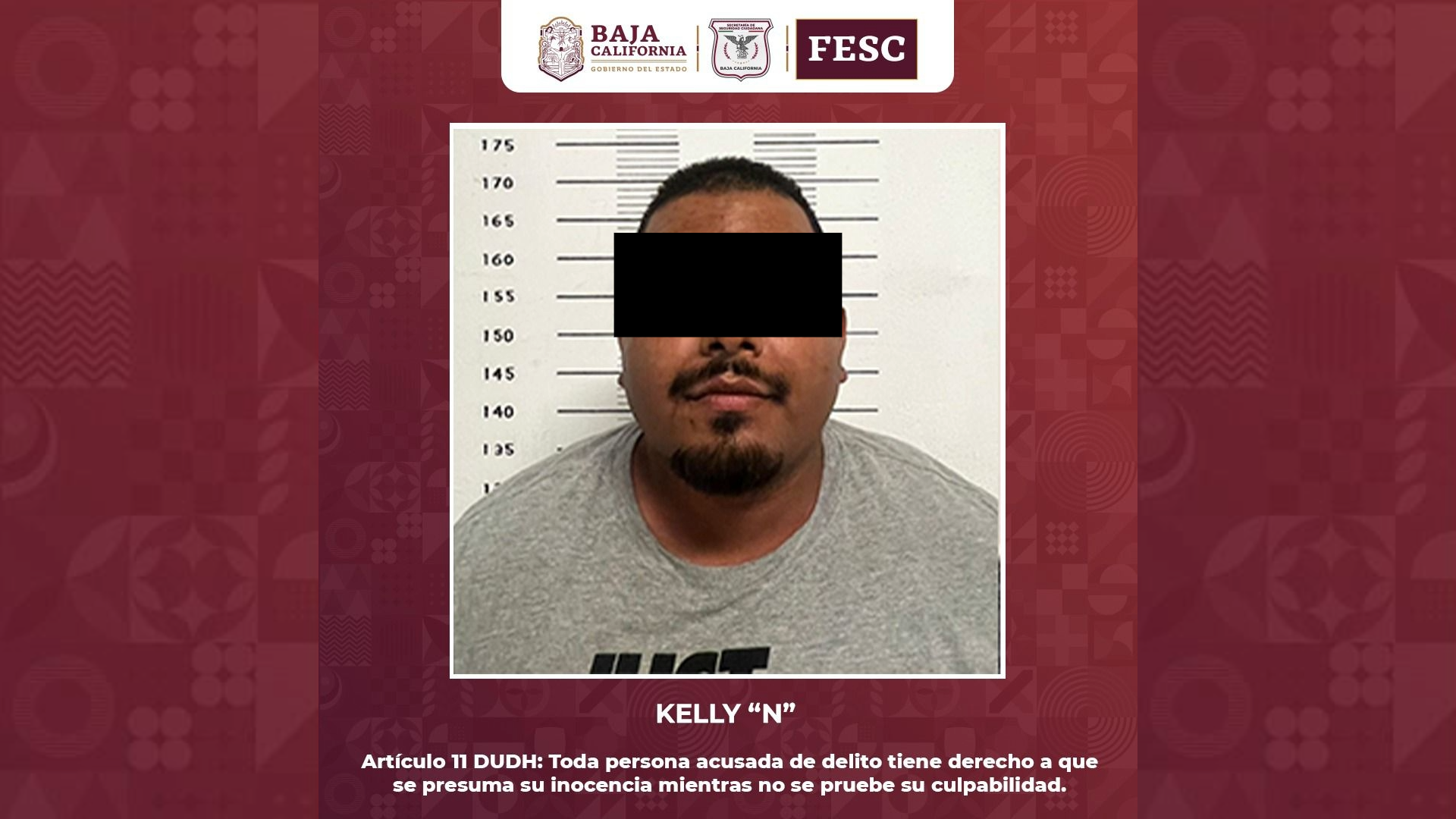 Detienen a prófugo de la justicia estadounidense, en Tijuana