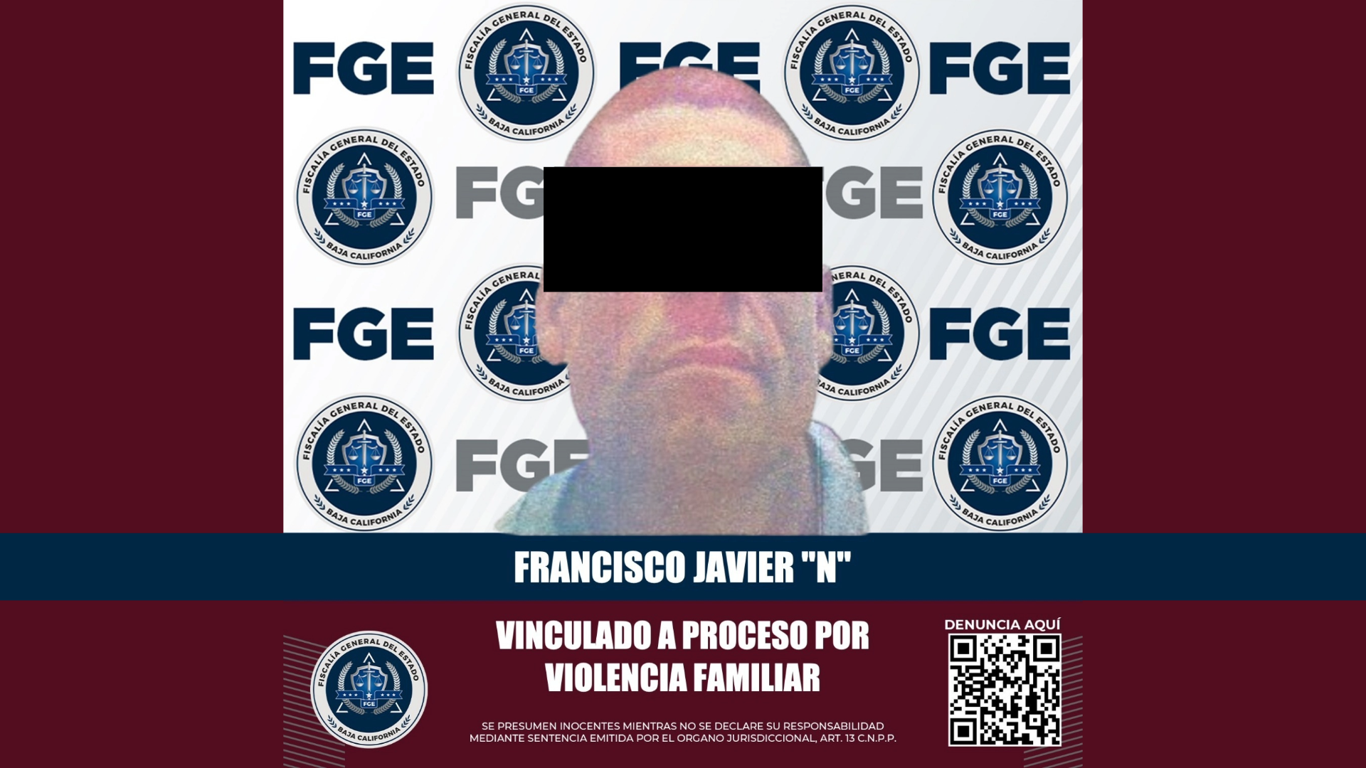 Detienen a hombre acusado de violencia familiar, en Tijuana