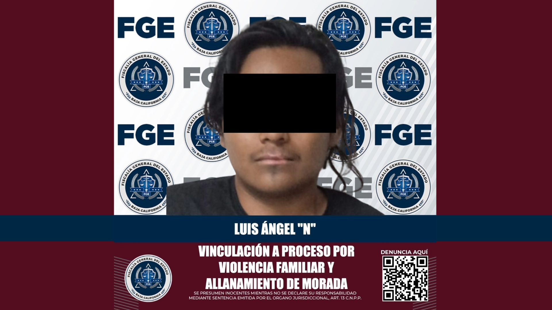 Detienen a hombre acusado de violencia familiar y allanamiento, en Tijuana