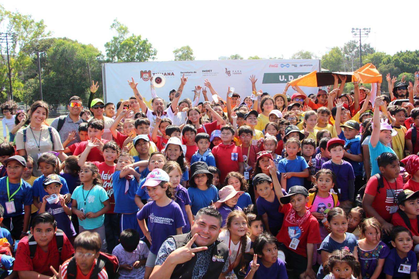 Clausura IMDET campamento deportivo de verano 2024