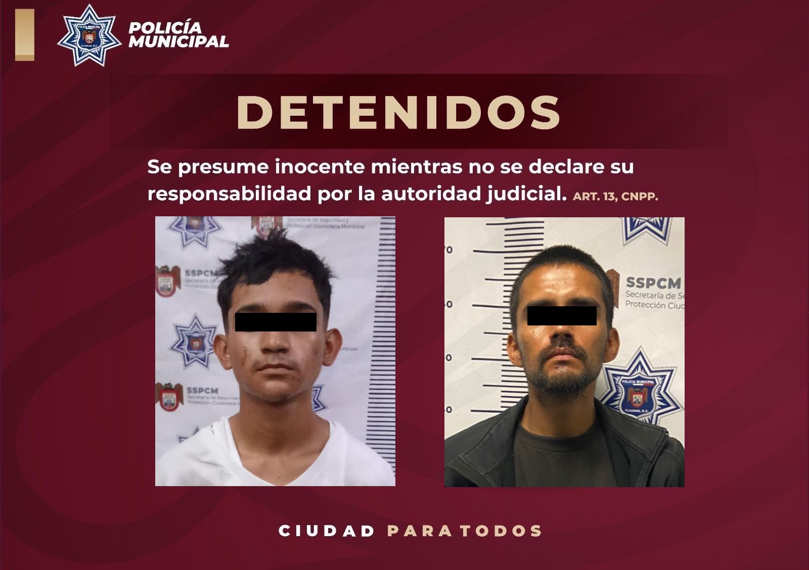 Detienen a sujetos armados en cateos, en Tijuana