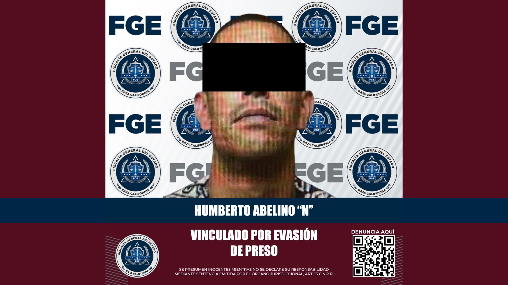 Recapturan a reo que escapó de un hospital en Tecate