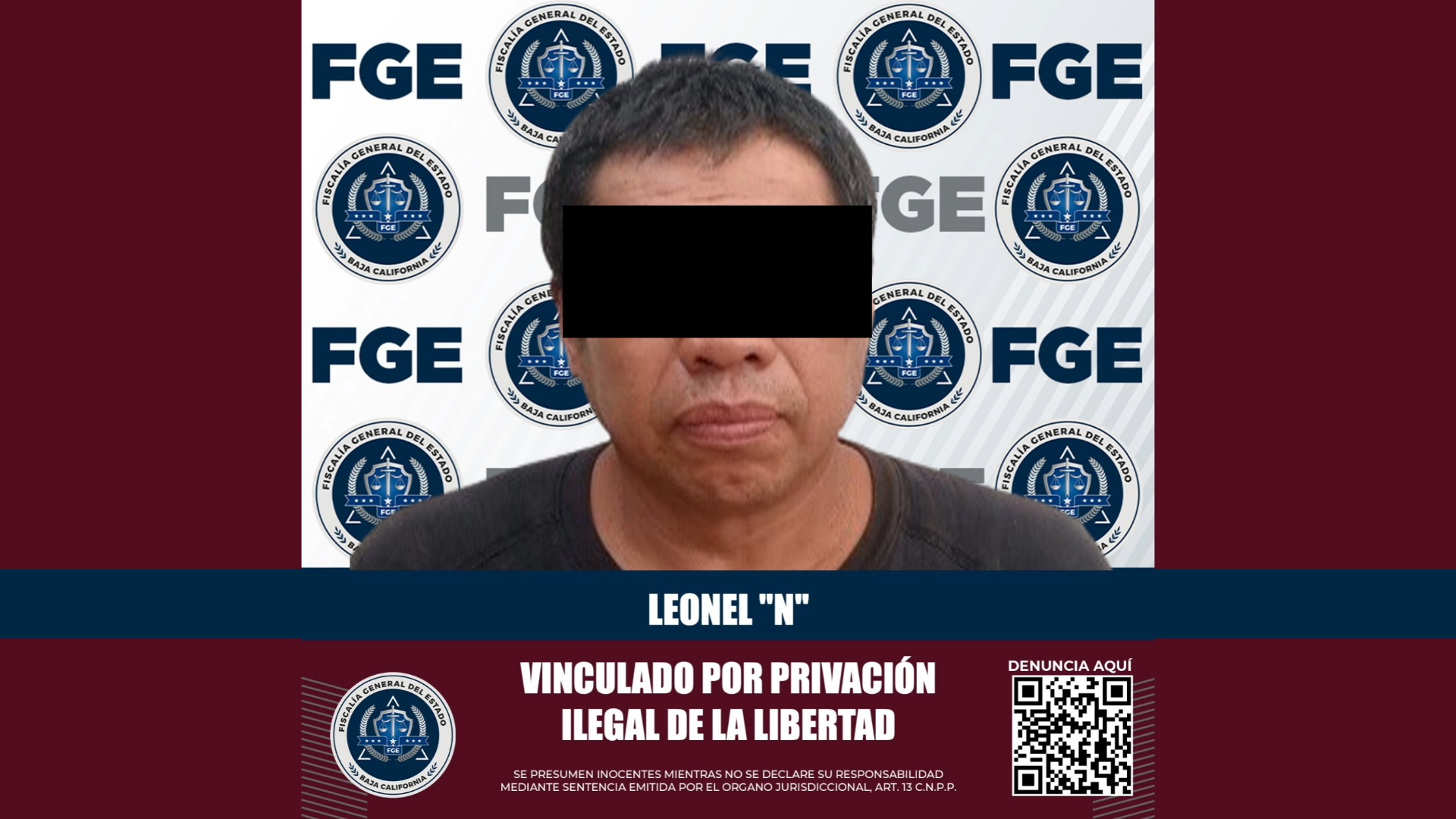 Detienen a sujeto acusado de secuestrar a una mujer, en Mexicali