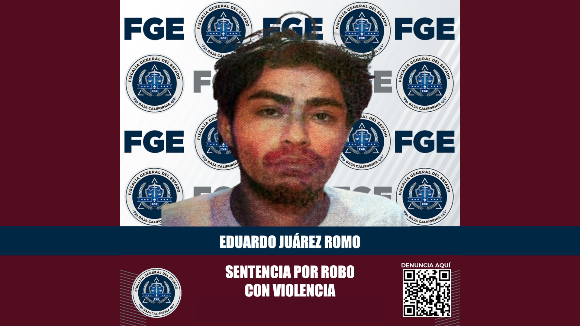 Sentencian a hombre por delito de robo con violencia, en Tijuana