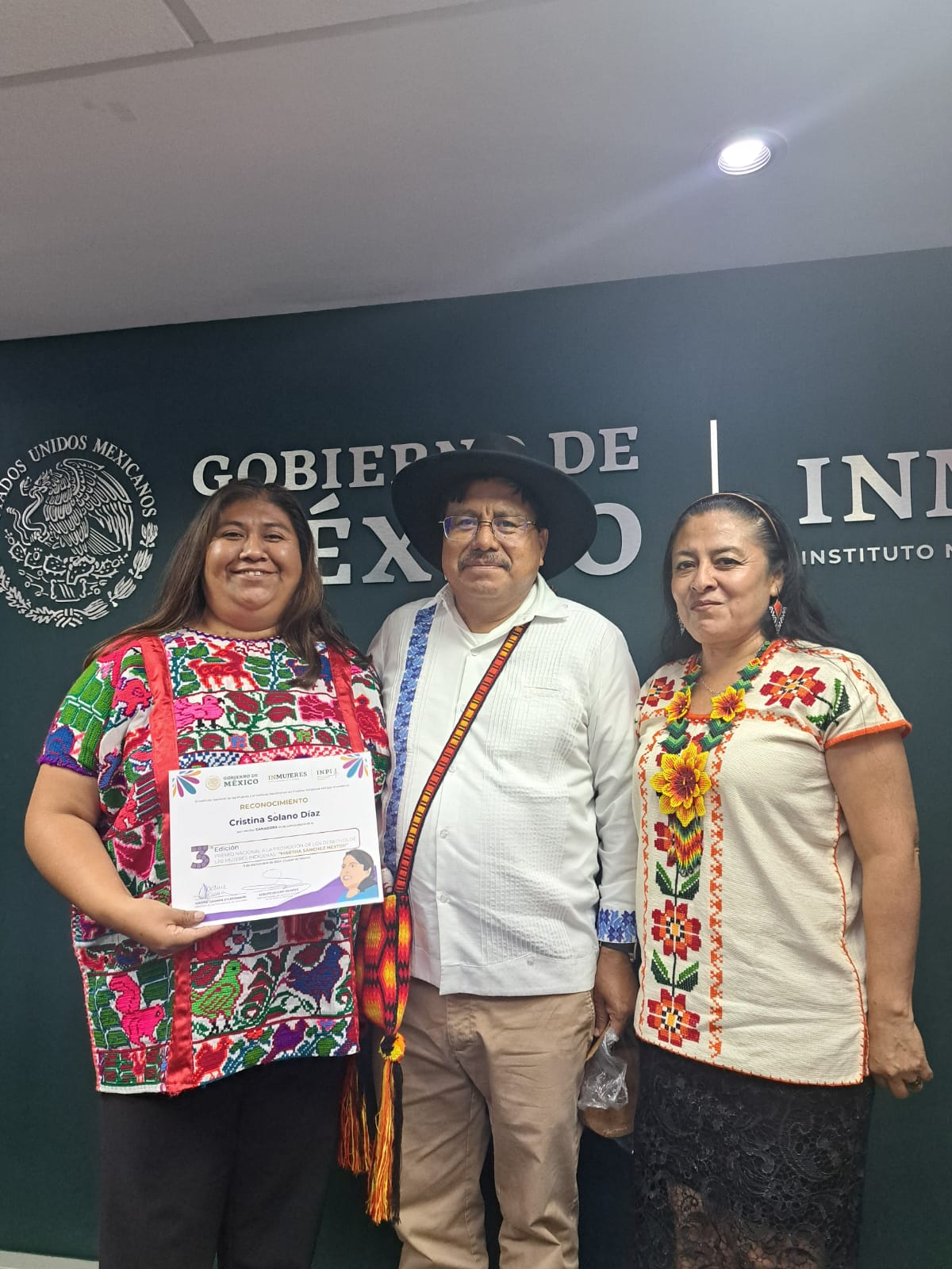 Na Savi Cristina Solano Díaz es Premio Nacional: Martha Sánchez Néstor