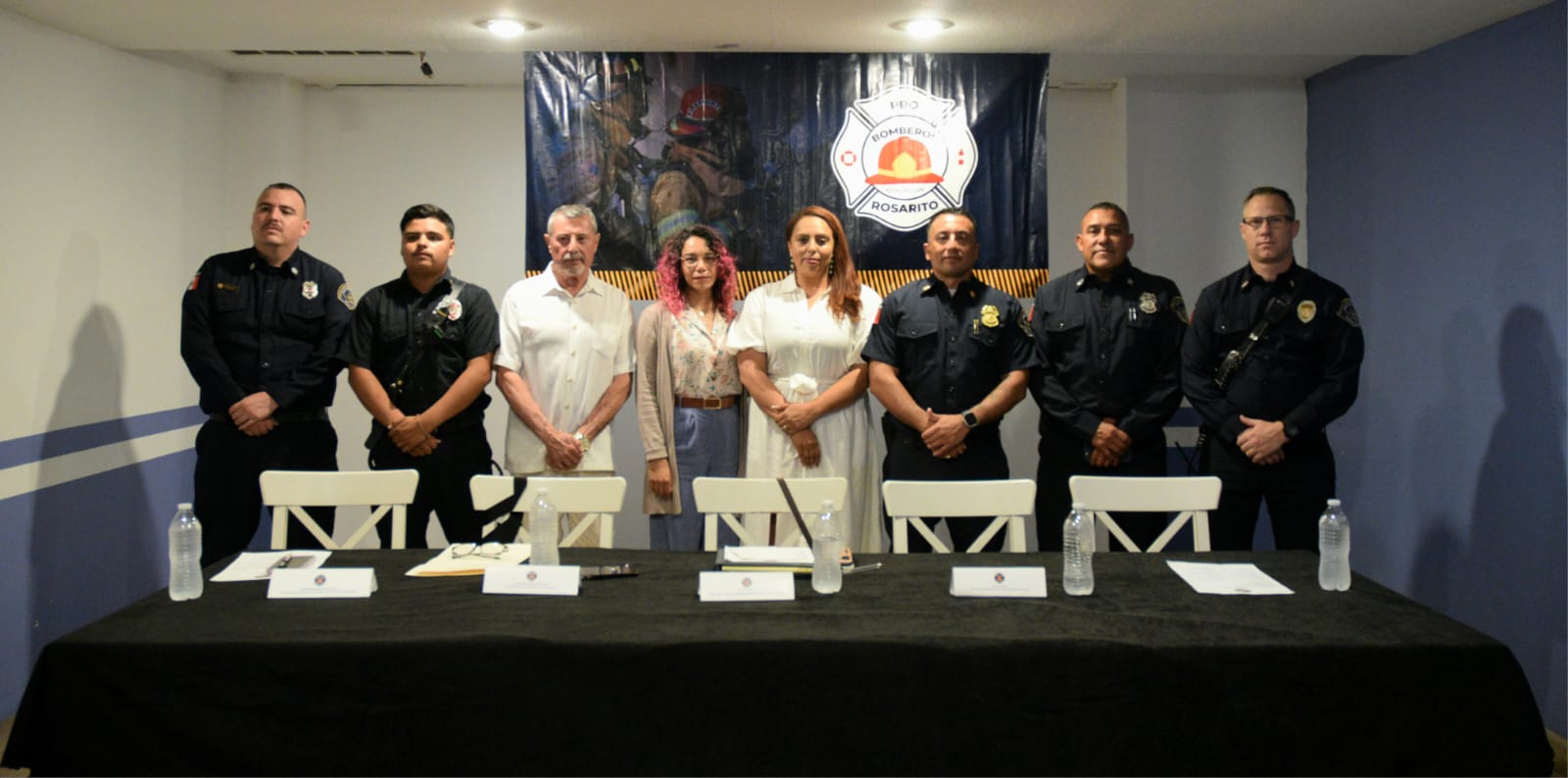 Presentan Gobierno Municipal y Patronato Pro Bomberos Rosarito proyecto para Estación Norte