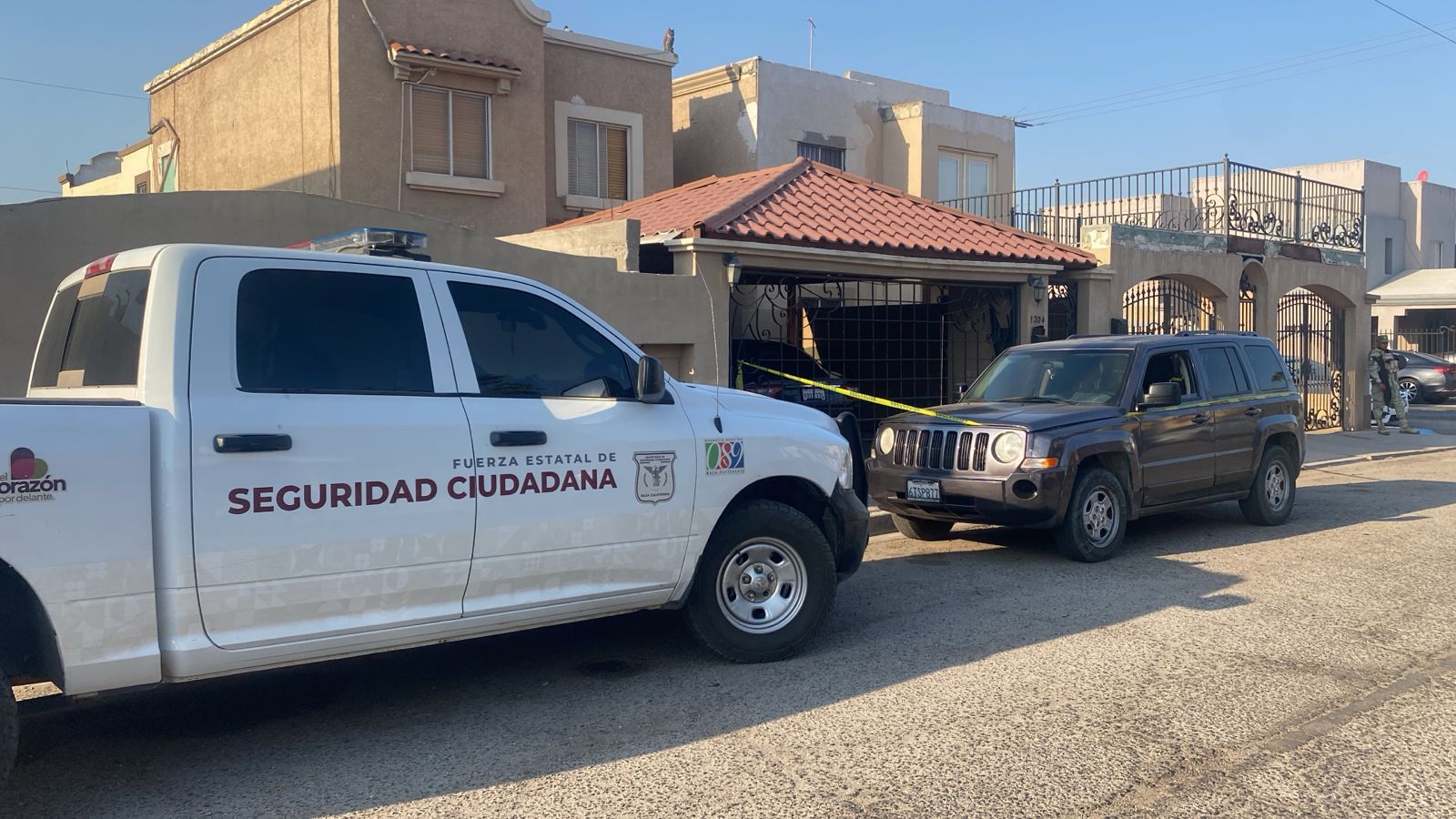 FUERZA ESTATAL ASEGURA METANFETAMINA Y VIVIENDA EN MEXICALI