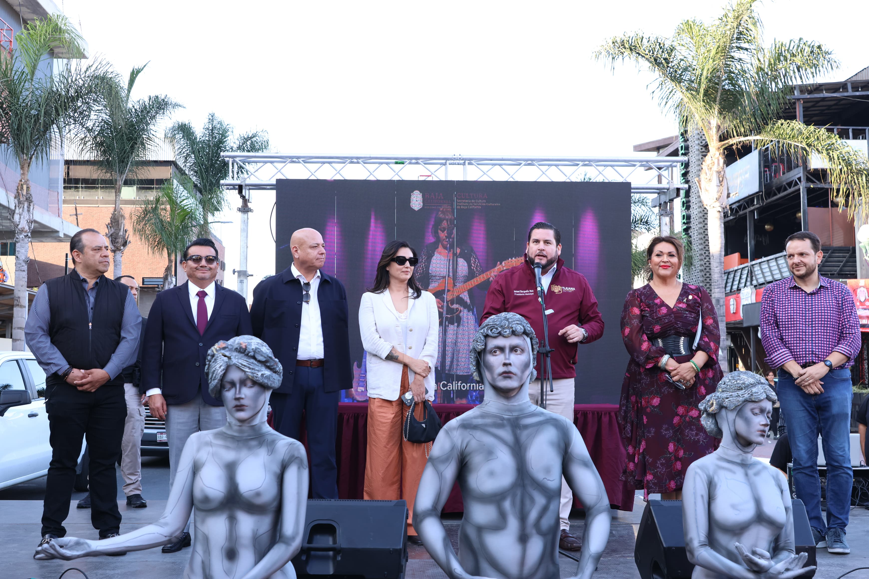 Inaugura Alcalde de Tijuana programa de rehabilitación del centro histórico