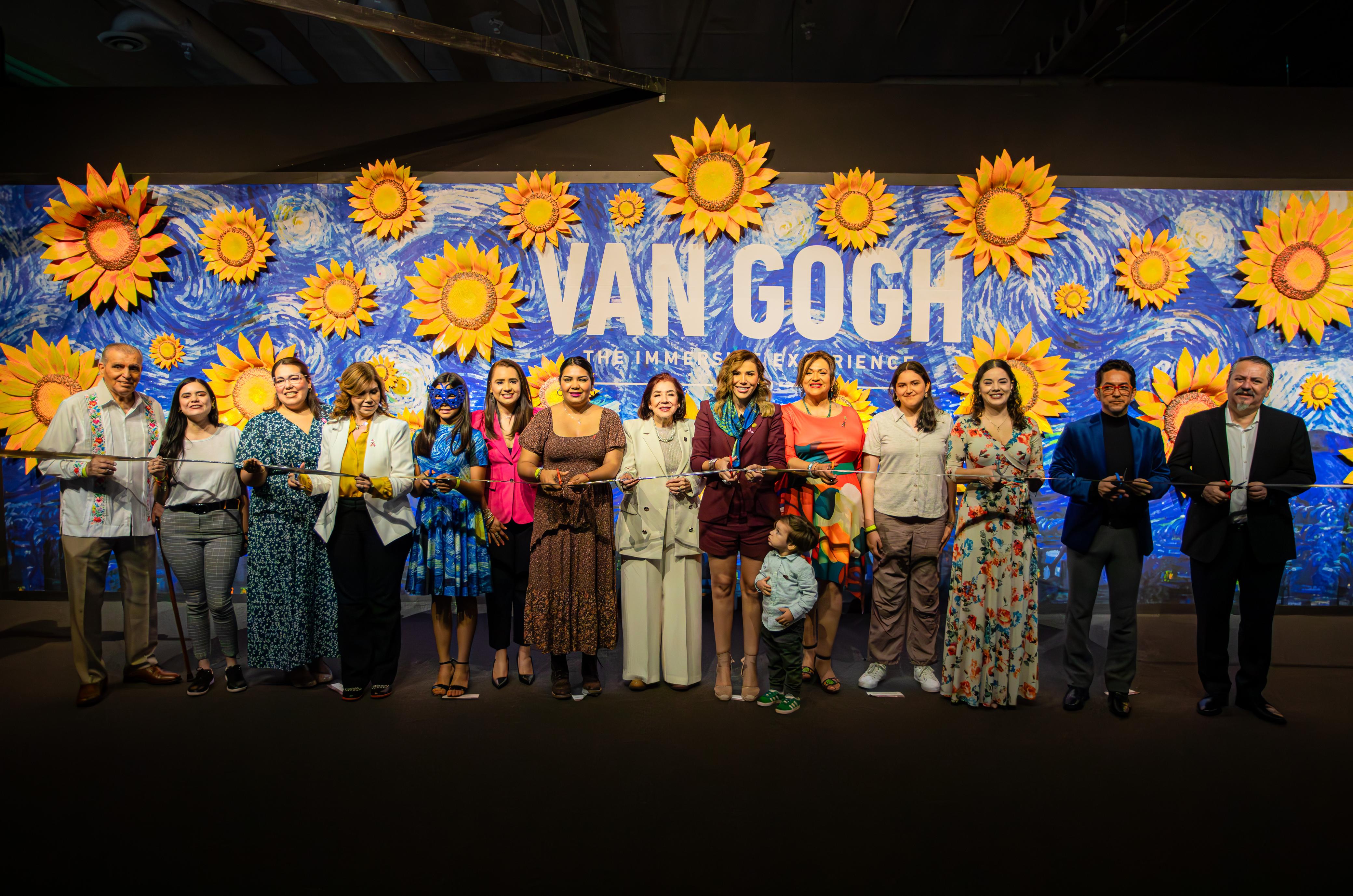 Inaugura Marina Del Pilar exposición europea inmersiva de Van Gogh en Mexicali
