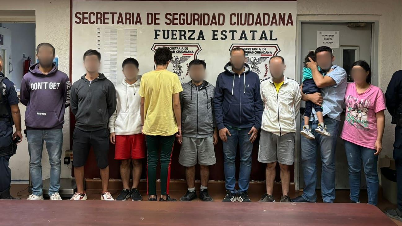 Rescatan a 10 personas extranjeras privadas de su libertad, en Mexicali