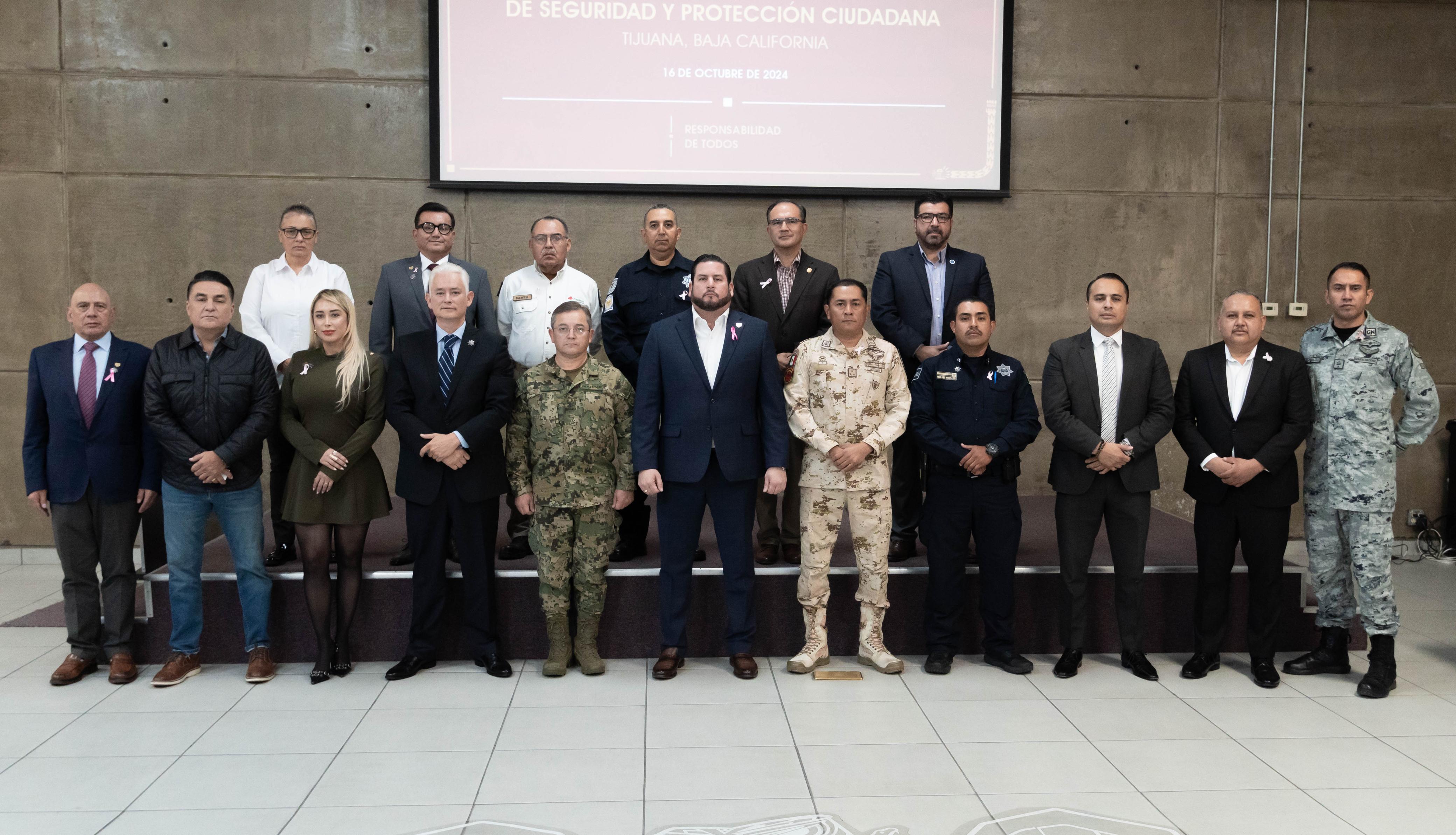 Instala Alcalde de Tijuana Mesa Regional de Seguridad y Protección Ciudadana