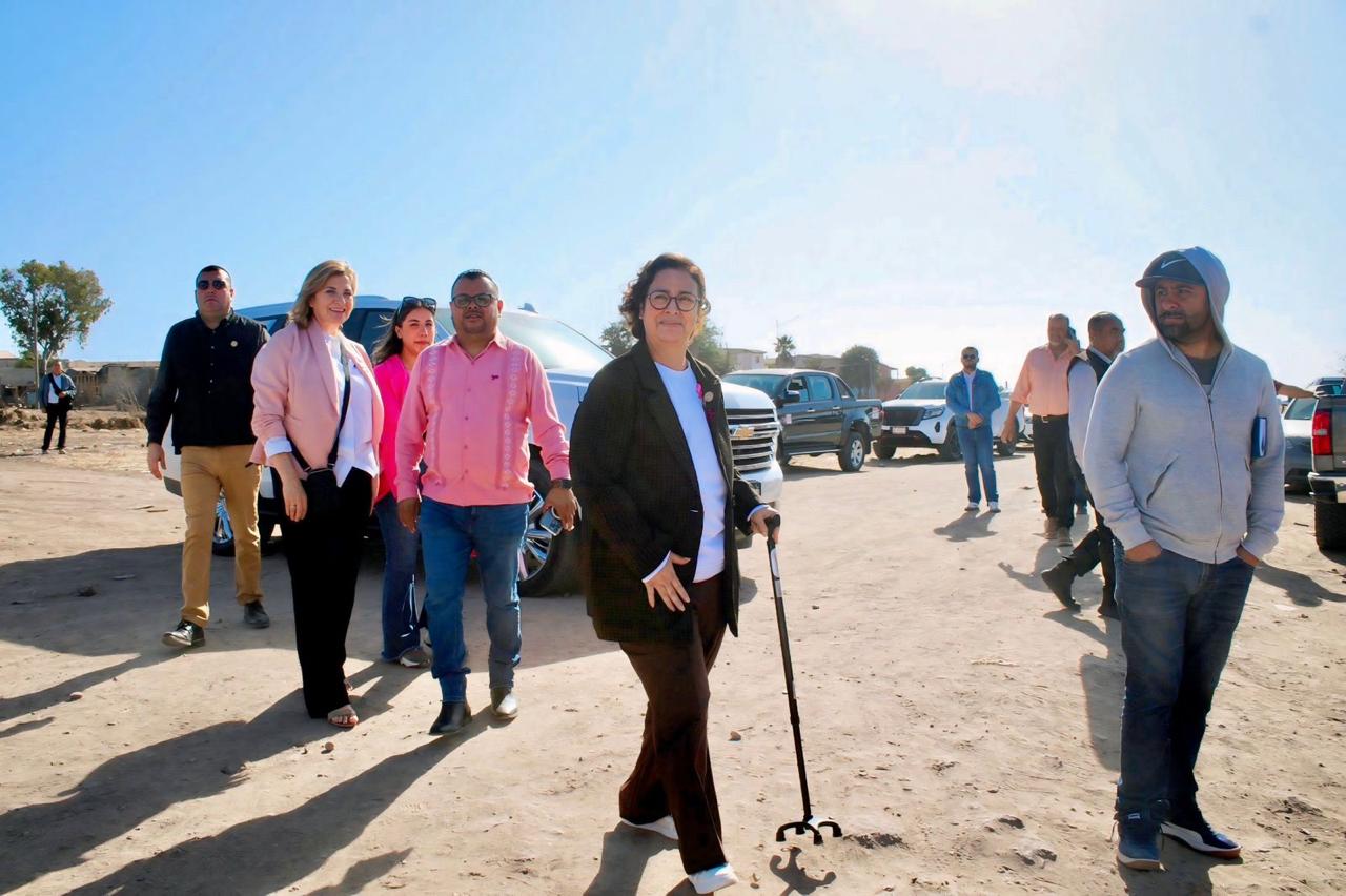 Inicia Gobierno de Rosarito obras en la colonia Ampliación Lucio Blanco