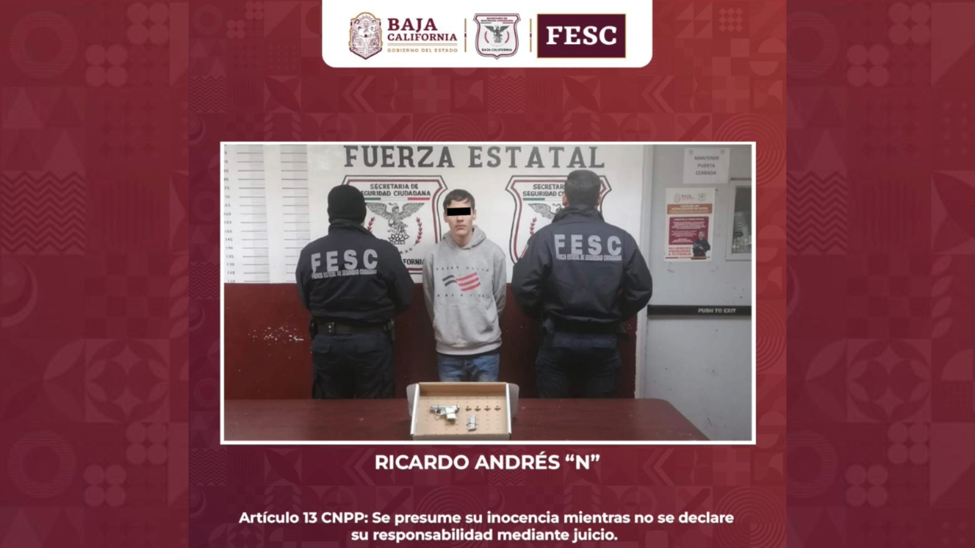 Frusta Fuerza Estatal intento de asalto en tienda Oxxo, en Mexicali