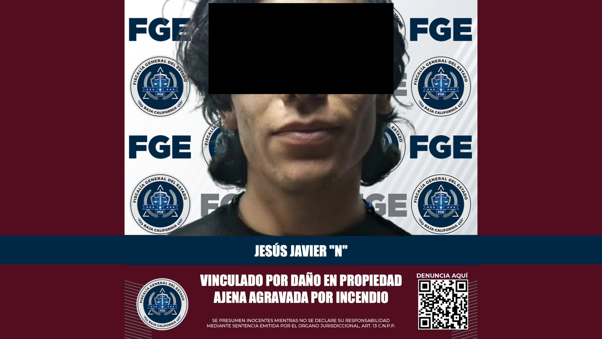 Detienen a sujeto por provocar incendio en vivienda, en Tijuana