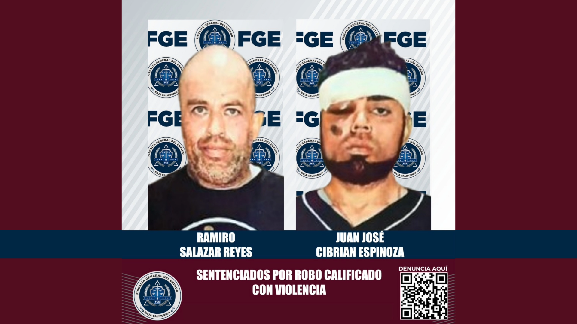 Sentencian a dos sujetos robo con violencia a comercio, en Tijuana